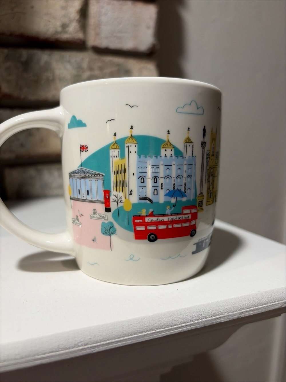 Jessica Hogarth London Skyline Mug Coffee Cup - Picture 5 of 7
